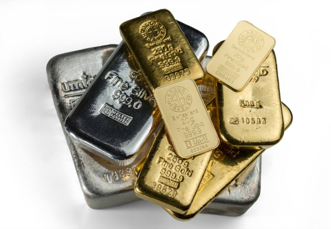 silver-bars & gold-bars